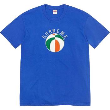Blue Supreme League Tee T Shirts | Supreme 401NB